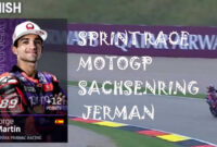 Sprint Race MotoGP Sachsenring Jerman 2024, Martin Juara